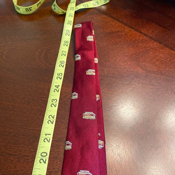 Cable Car Clothiers Robert Kirk Ltd. Cable Car Necktie - Picture 8 of 8